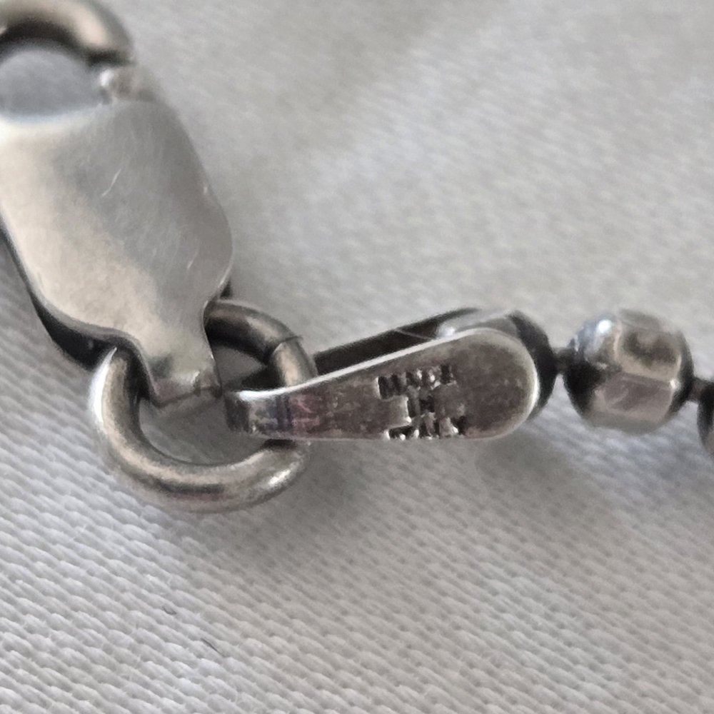 Milor Faceted Bead Bracelet - Silver - Picture 10 of 12